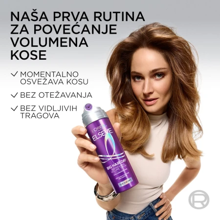 LOREAL ELSEVE SPREJ ZA KOSU 200ML BIG HAIR DAY COLLAGEN LIFTER