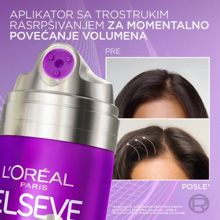 LOREAL ELSEVE SPREJ ZA KOSU 200ML BIG HAIR DAY COLLAGEN LIFTER