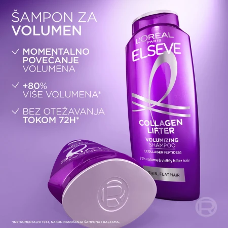 LOREAL ELSEVE ŠAMPON 400ML COLLAGEN LIFTER