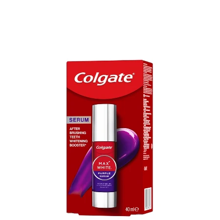 COLGATE SERUM ZA IZBELJIVANJE ZUBA 40ML MAX WHITE PURPLE