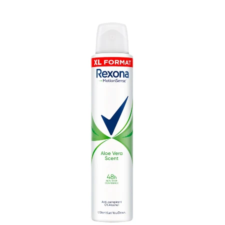 REXONA DEO 200ML W.ALOE VERA