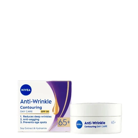 NIVEA VISAGE KREMA 50ML ANTI-WRINKLE+COUNTRING 65+ DNEVNA 84966