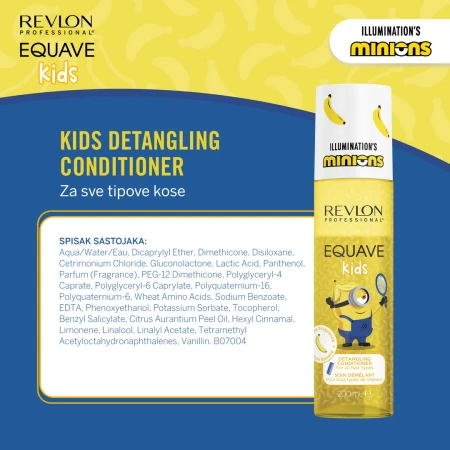 REVLON EQUAVE KIDS REGENERATOR 200ML MINIONS 00197