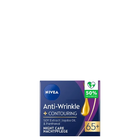 NIVEA VISAGE KREMA 50ML ANTI-WRINKLE+COUNTRING 65+ NOĆNA 84967