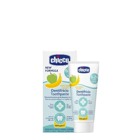 CHICCO PASTA ZA ZUBE 50ML JABUKA I BANANA 6-24 MESECI