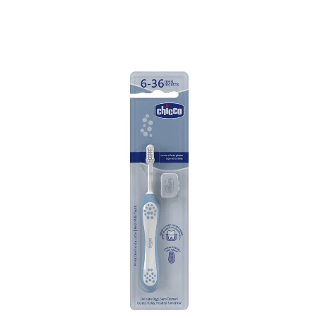 CHICCO ČETKICA ZA ZUBE 6-36 MESECI INDIGO PLAVA