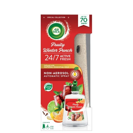 AIRWICK ACTIVE FRESH KOMPLET 228ML WINTER PUNCH