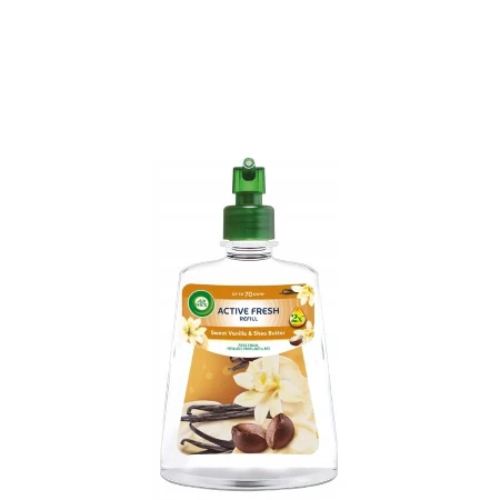 AIRWICK ACTIVE FRESH REFIL 228ML SWEET VANILLA&SHEA BUTTER