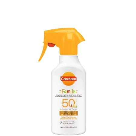 CARROTEN MLEKO U SPREJU 270ML SPF50 FAMILY TRIGGER