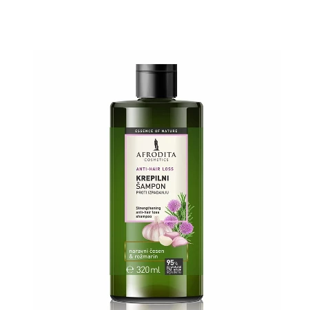 AFRODITA ESSENCE OF NATURE ŠAMPON ZA KOSU 320ML PROTIV OPADANJA BELI LUK&RUZMARIN