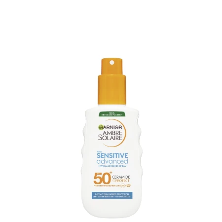 GARNIER AMBRE SOLAIRE SPREY MLEKO SPF50+ 150ML SENSITIVE ADVANCED