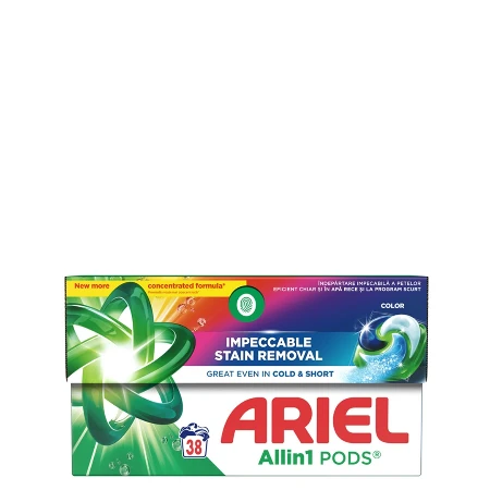 ARIEL KAPSULE ZA PRANJE VEŠA ALL-IN-1 38KOM COLOR