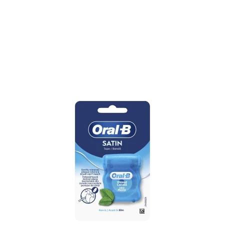 ORAL B KONAC 50M SATIN TAPE WAXED MINT