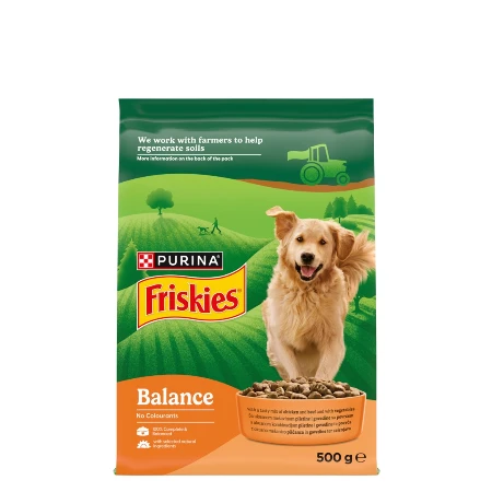 FRISKIES GRANULE ZA PSE 500G BALANCE PILETINA I POVRĆE