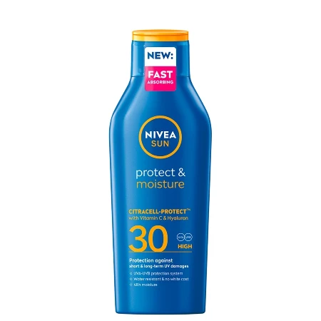 NIVEA SUN LOSION PROTECT&MOISTURE SPF30 400ML 85810/60012037