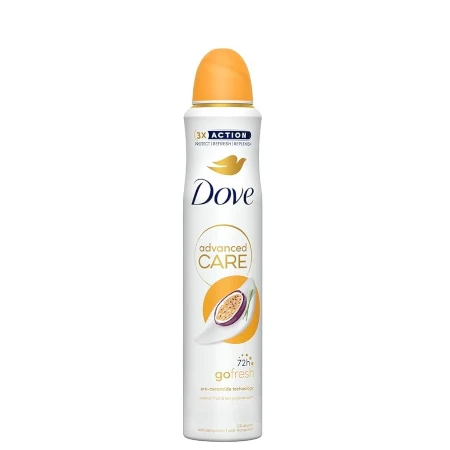 DOVE DEO 250ML GO FRESH PASSION FRUIT&LEMON