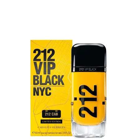 CAROLINA HERRERA 212 VIP BLACK NYC CAB MEN EDP 100ML