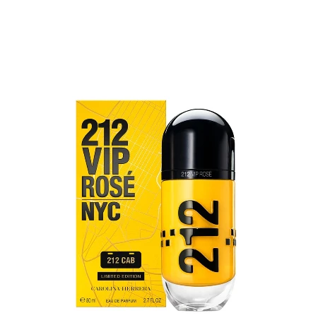 CAROLINA HERRERA 212 VIP ROSE NYC CAB MEN EDP 80ML