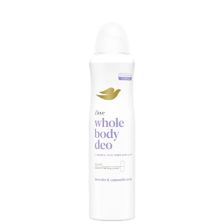 DOVE DEO 150ML WHOLE BODY LAVANDER&CAMOMILE