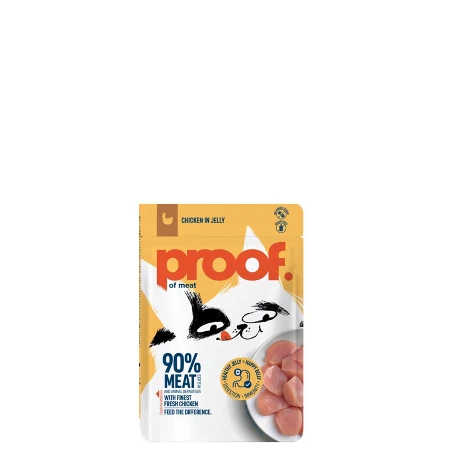 PROOF KOMADIĆI U ŽELEU ZA MAČKE 85G PILETINA