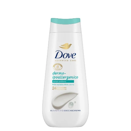 DOVE GEL 225ML DERMO IPOALLERGENICO