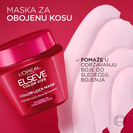 LOREAL ELSEVE MASKA ZA KOSU 300ML COLOR VIVE