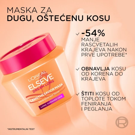 LOREAL ELSEVE MASKA ZA KOSU 300ML DREAM LONG