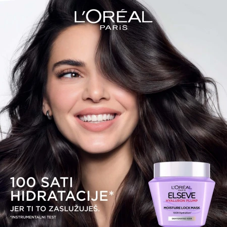 LOREAL ELSEVE MASKA ZA KOSU 300ML HYALURON PLUMP