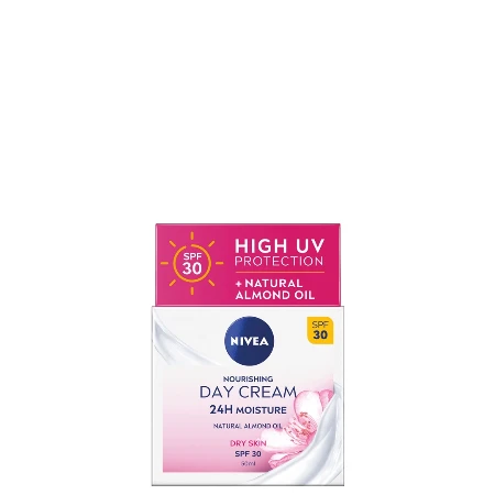 NIVEA VISAGE KREMA 50ML NOURISHING ALMOND OIL SPF30 DNEVNA 81291