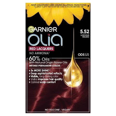 GARNIER OLIA BOJA ZA KOSU 5.52 GLASSY MERLOT