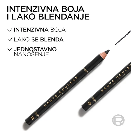 LOREAL OLOVKA ZA OČI HAUTE COULEUR 110 NOIR