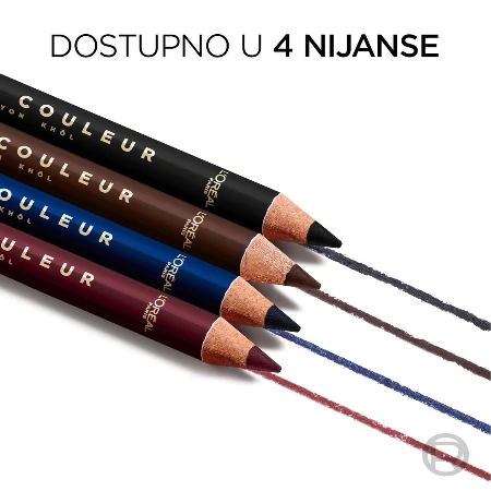 LOREAL OLOVKA ZA OČI HAUTE COULEUR 120 BRUN
