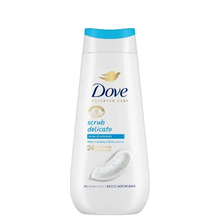 DOVE GEL 225ML SCRUB DELICATO