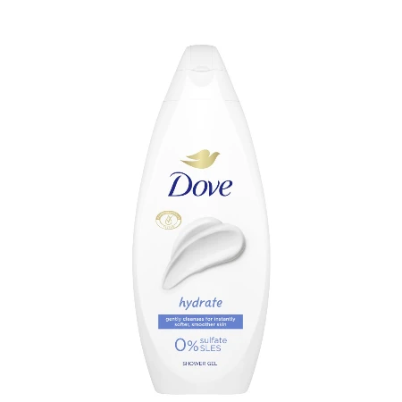 DOVE GEL 250ML HYDRATE