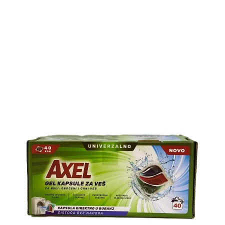 AXEL KAPSULE ZA PRANJE VEŠA 40KOM UNIVERZALNE
