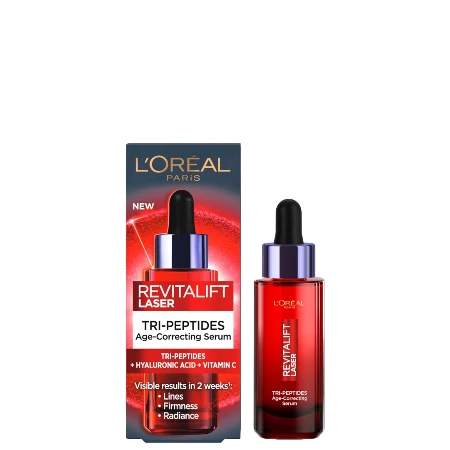 LOREAL SERUM ZA LICE 30ML REVITALIFT LASER TRI-PEPTIDES AGE-CORRECTING