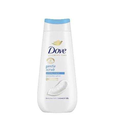 DOVE GEL 225ML GENTLE SCRUB