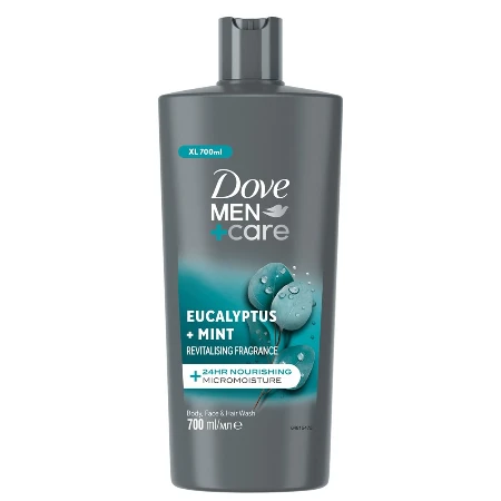 DOVE GEL MEN 700ML EUCALYPTUS & MINT