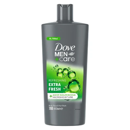 DOVE GEL MEN 700ML EXTRA FRESH