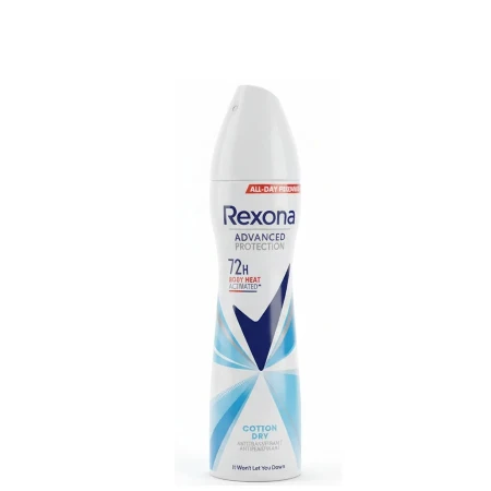 REXONA DEO 200ML W.COTTON DRY