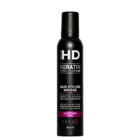 FARCOM HD KERATIN PENA ZA KOSU 250ML VOLUME