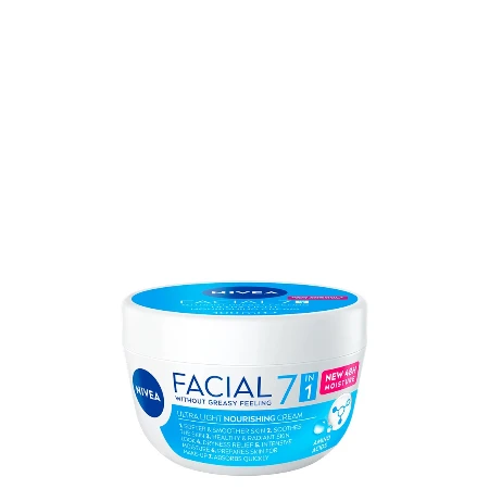 NIVEA FACIAL 7IN1 HRANLJIVA DNEVNA KREMA ZA LICE 100ML ULTRA LIGHT NOURISHING