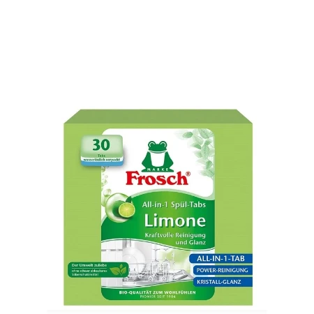 FROSCH TABLETE ZA MAŠINSKO PRANJE POSUĐA 30KOM ALL-IN-1 LIMETA