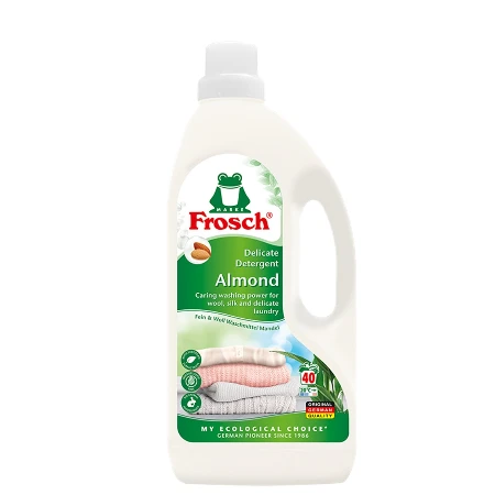 FROSCH TEČNI DETERDŽENT GEL 1,5L BADEM (FINE TKANINE I VUNA)