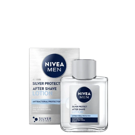 NIVEA AFTER SHAVE LOSION 100ML SILVER PROTECT 81340