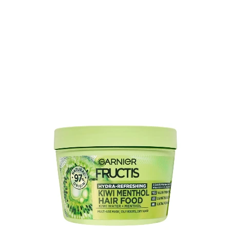 GARNIER FRUCTIS HAIR FOOD MASKA ZA KOSU 390ML KIWWI MENTHOL