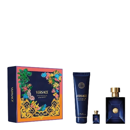 VERSACE DYLAN BLUE SET(EDT 100ML+SHOWER GEL 150ML+EDT 5ML)7210636 M
