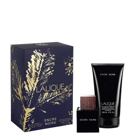 LALIQUE ENCRE NOIRE SET(EDT 50ML+SHOWER GEL 150ML)23924 M