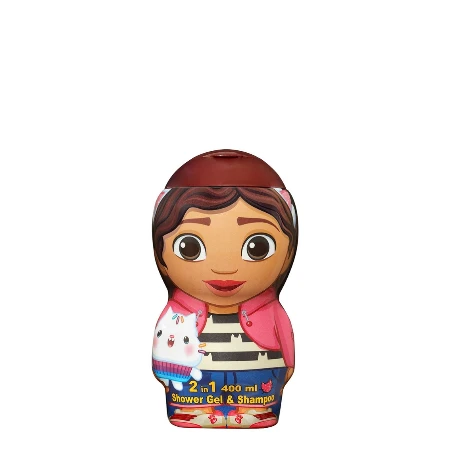 GABBY'S DOLLHOUSE 2D GEL&ŠAMPON 400ML