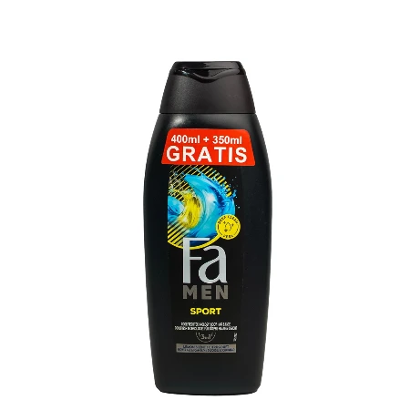 FA GEL MEN 400ML+350ML GRATIS SPORT